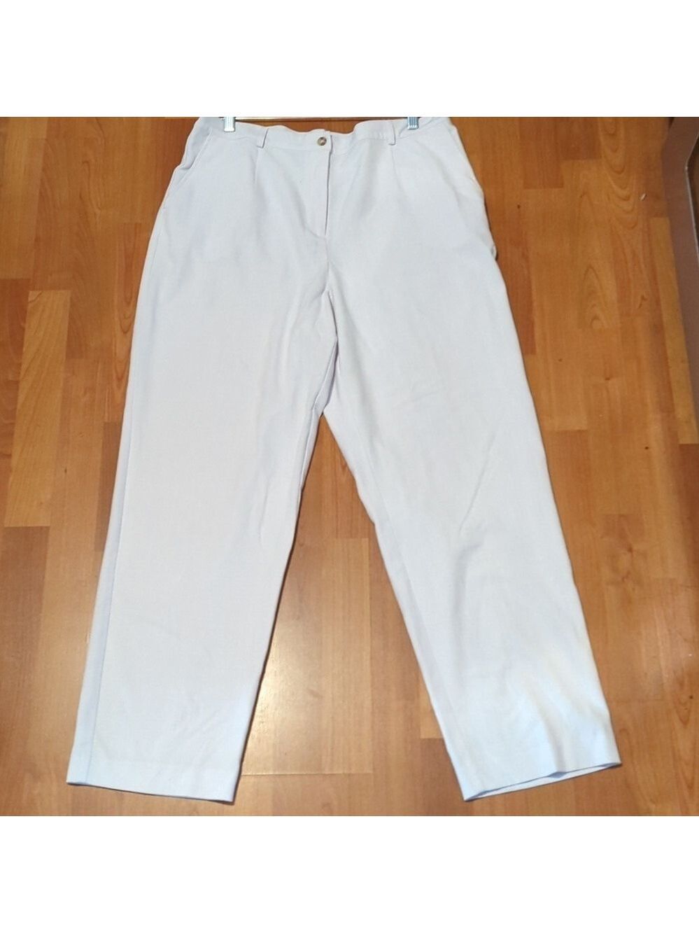 Koret White Pants Size 16 Work Or Summer Stretch